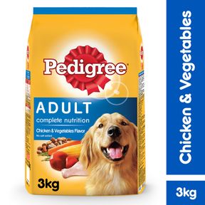 Pedigree chicken and vegetables 3kg outlet